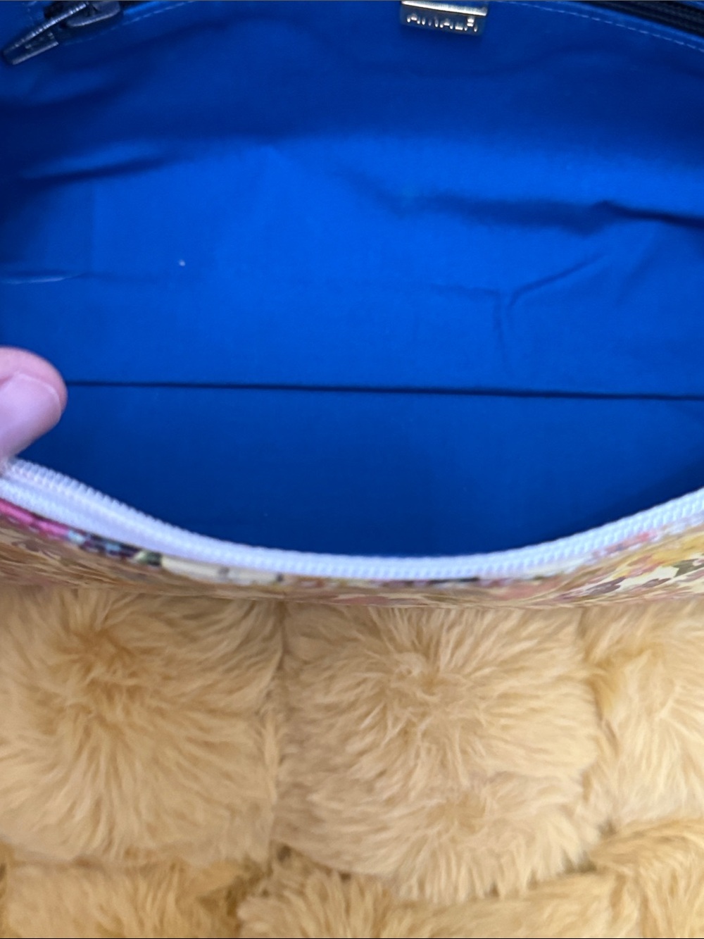 Amalfi Yellow Floral Shoulder Bag View 3
